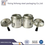 200ml boleh Tin kecil dengan topi plastik