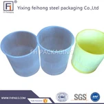 Jelas lapisan plastik untuk keluli baldi