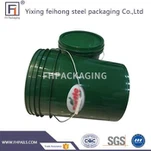 18L Plate Latex Paint Pail Dengan Tudung Dan Pemegang