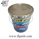 18L Pail Steel Dengan Tudung Castellated Untuk Paint Pail