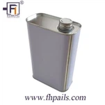 1L Square Can With Screw Cap