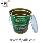Pail Paint Steel Dengan Tudung